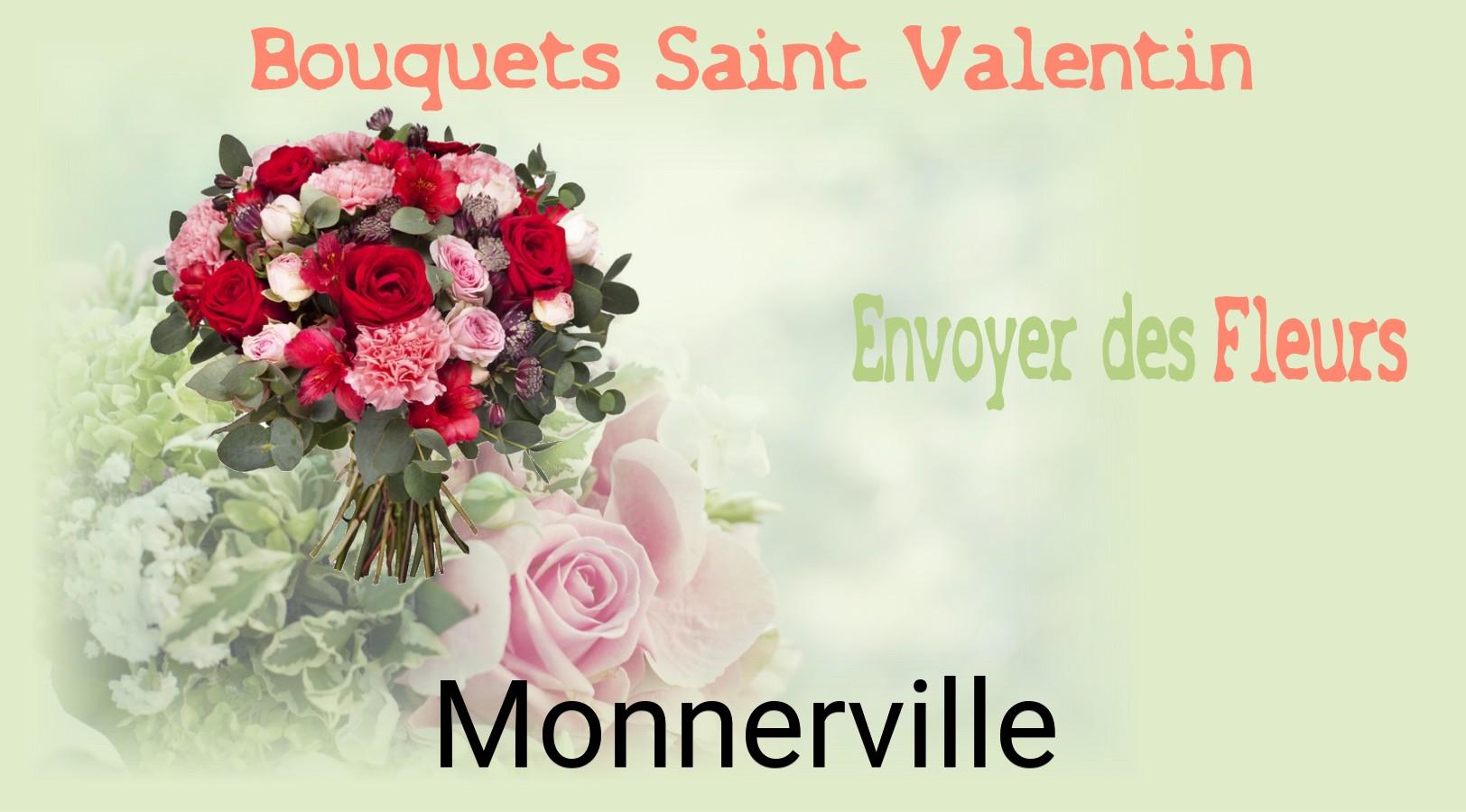 Roses de Saint-Valentin livrées à Monnerville